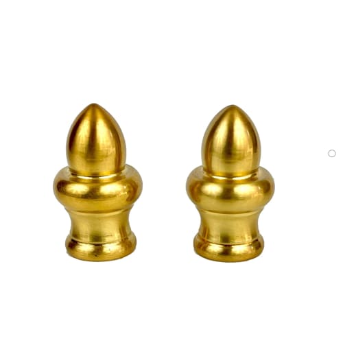 Lamp Finial, Decorative Gold Finish